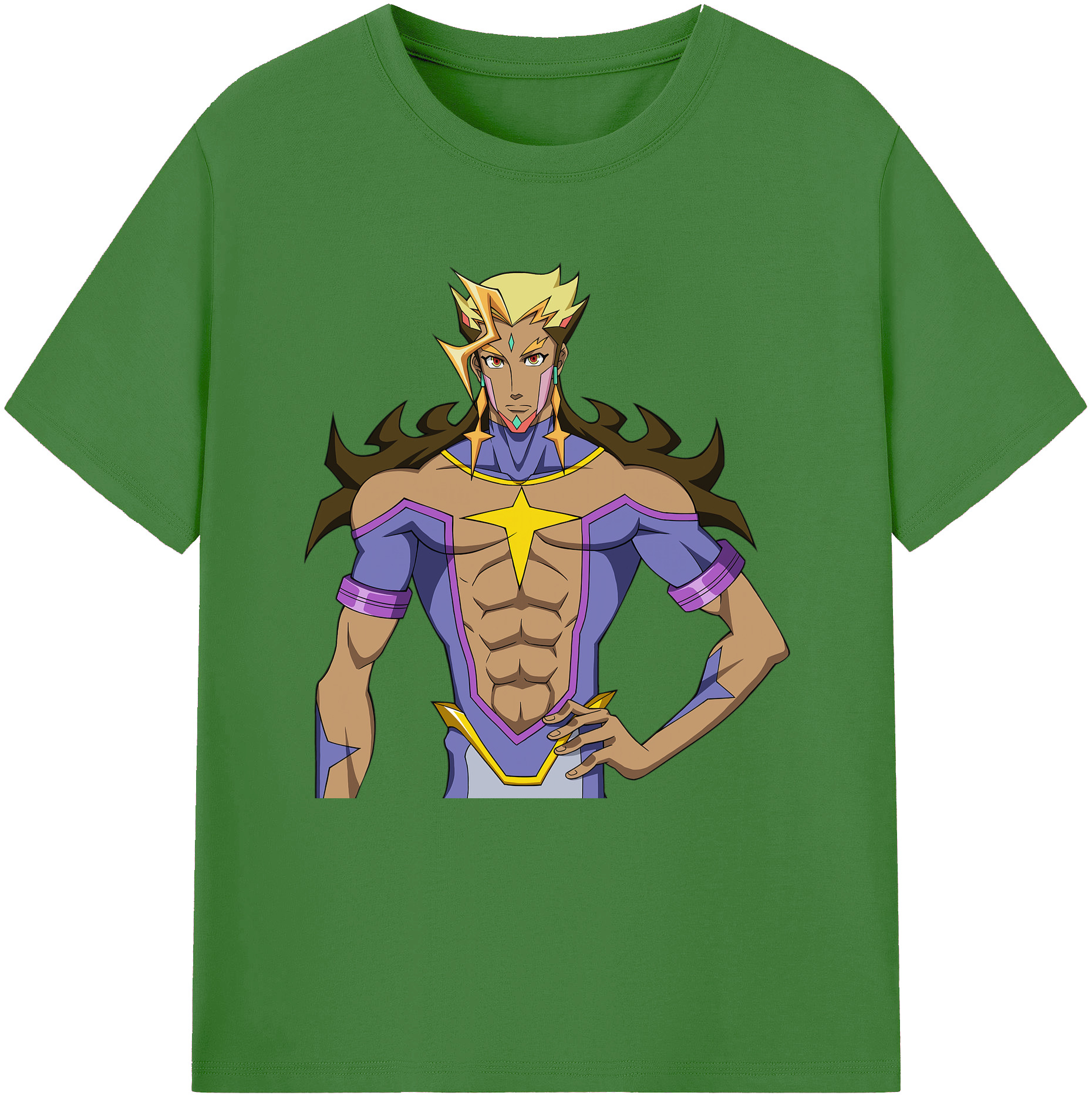 （画像用） 遊☆戯☆王 Yu-Gi-Oh! レディースカジュアルプリントTシャツ（綿100％）